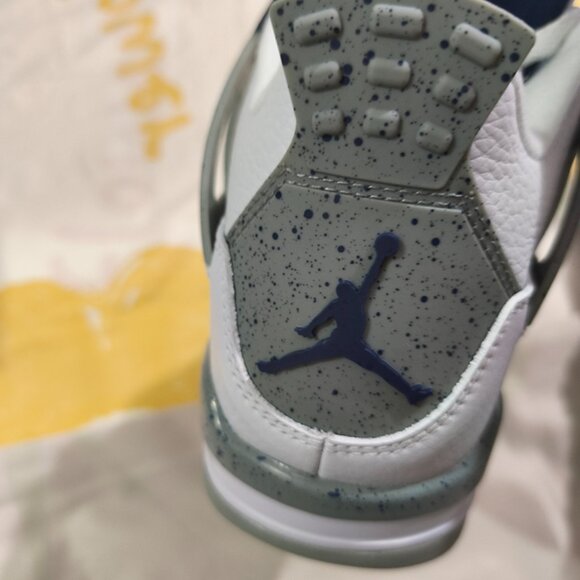 Air Jordan White Cushioned Basketball Shoes main image 6